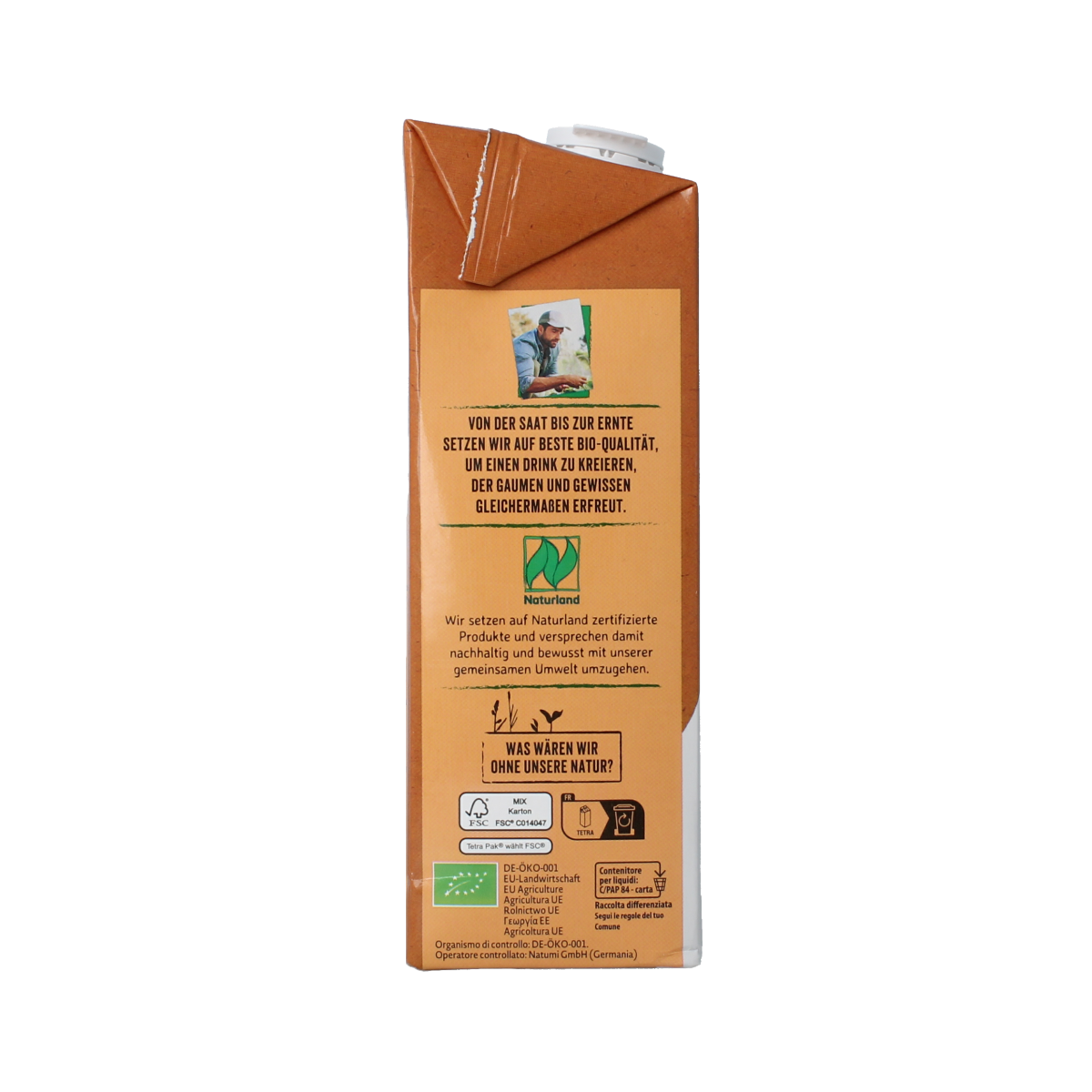 Natumi Haverdrink natural bio 1.00 Liter