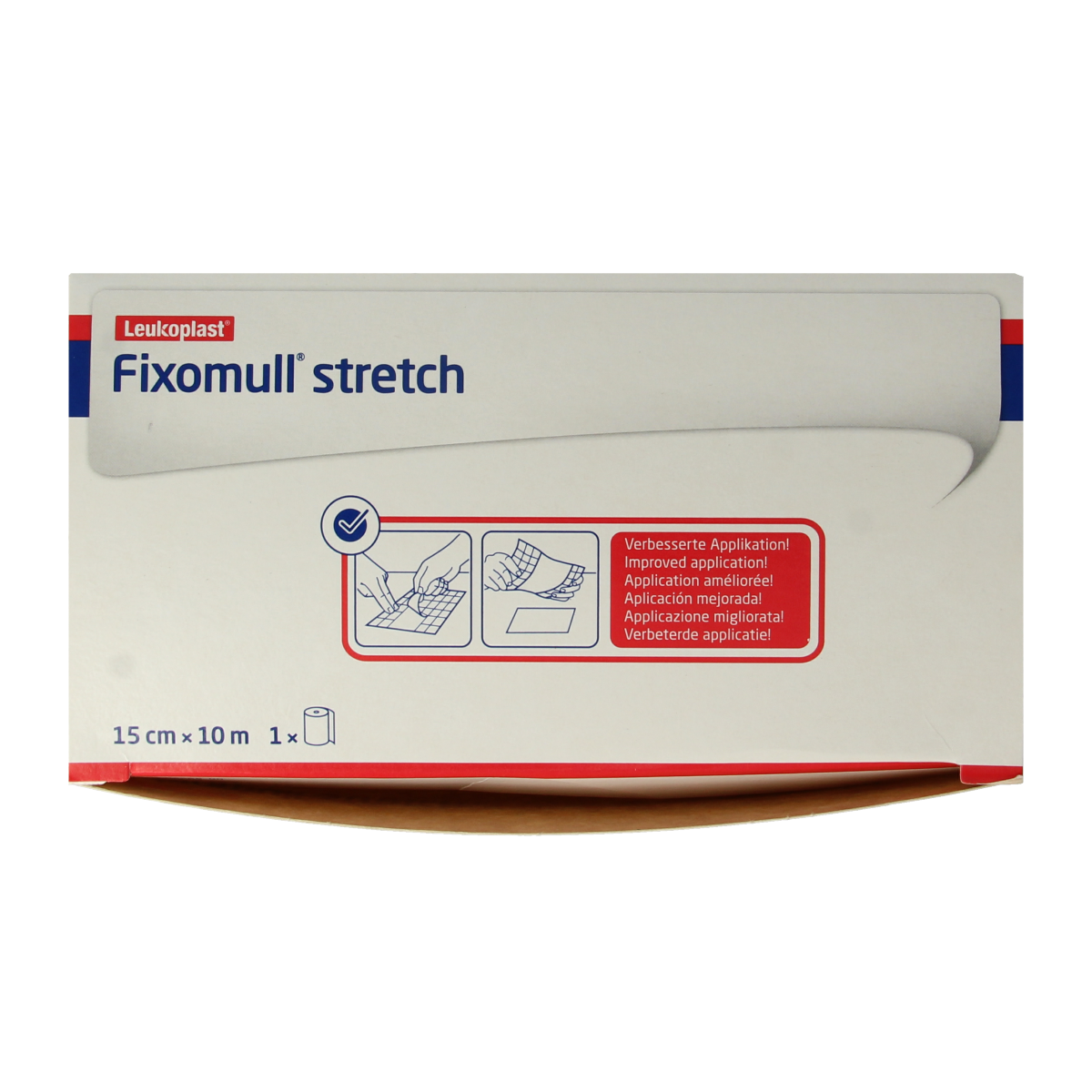 Fixomull Stretch 10m x 15cm 2038 1.00 Stuks