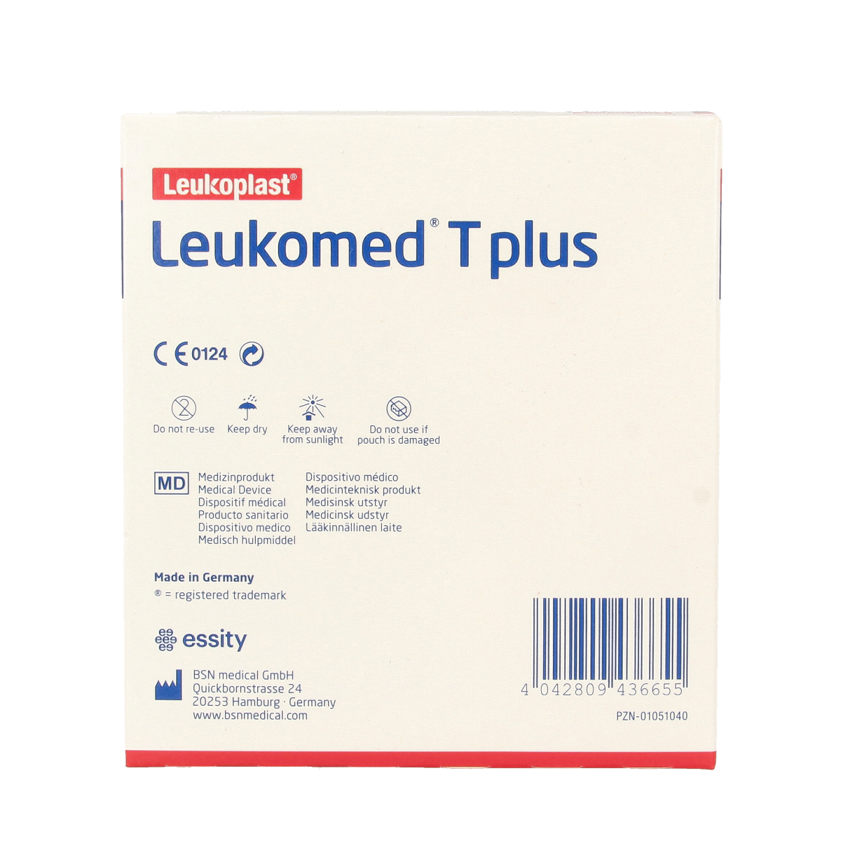 Leukomed Transparant wondverband T plus 7.2 x 5cm 50.00 Stuks