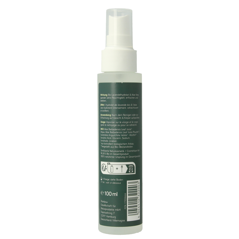 Rainbow Aloecare Aloe vera spray 100 Milliliter