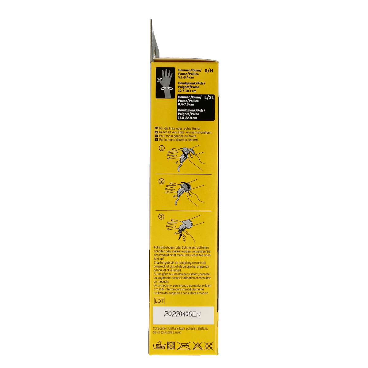 Futuro Deluxe duimspalk maat L/XL 1.00 Stuks