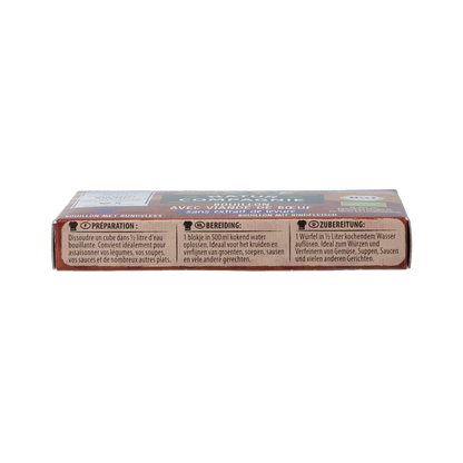 Natur Compagnie Runderbouillon gist- en suikervrij bio 8 Stuks
