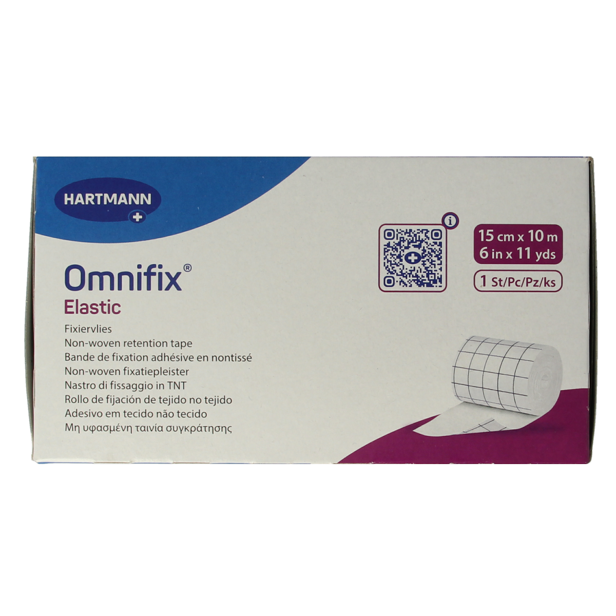 Hartmann Omnifix fixatiepleister 10m x 15 elastisch 1.00 Stuks