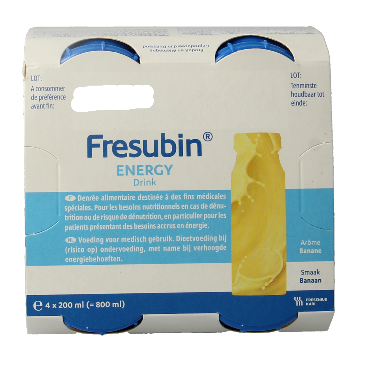 Fresubin Energy drink banaan 4.00 Stuks