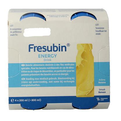 Fresubin Energy drink banaan 4.00 Stuks
