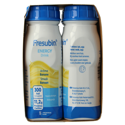 Fresubin Energy drink banaan 4.00 Stuks