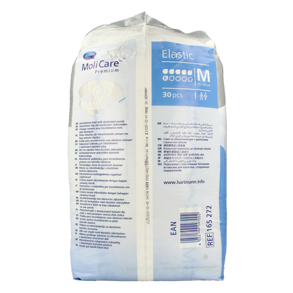 Molicare Premium elastic plus M 6 druppels 30.00 Stuks