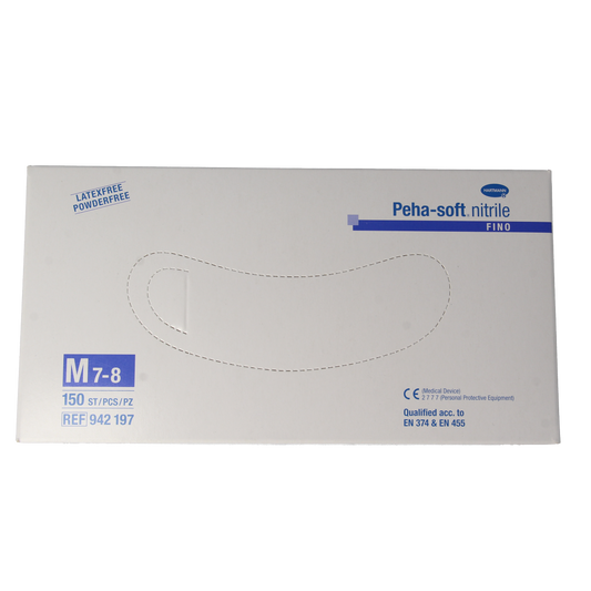 Hartmann Peha soft nitril fino handschoen maat M 150.00 Stuks