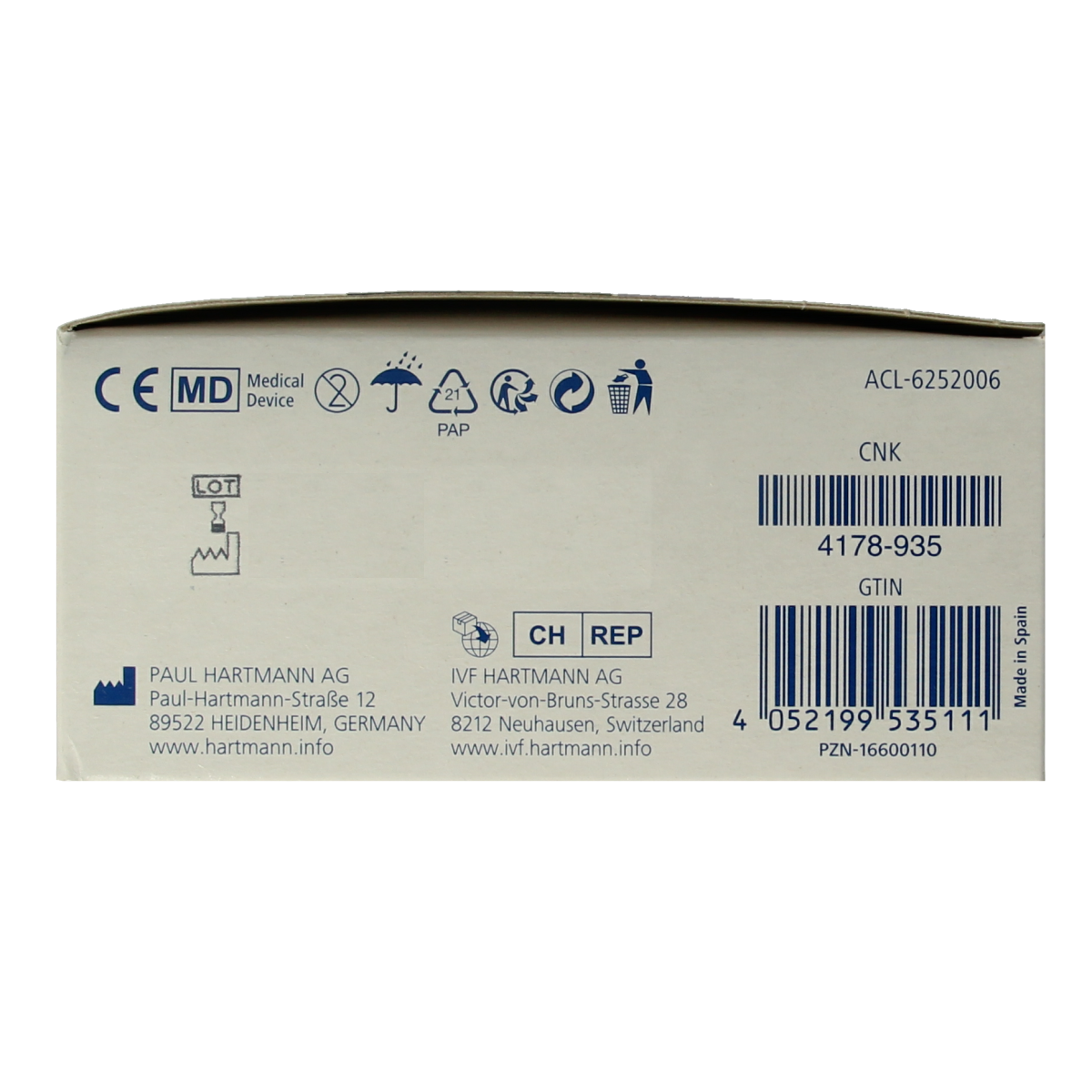 Dermaplast Injectiepleisters sensitive 16mm x 40mm 250.00 Stuks