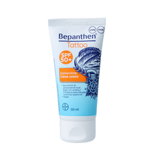 Bepanthen Tattoo zonnecreme SPF50+ 50.00 Milliliter
