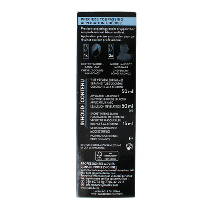 Syoss Permanent cool color 5-95 lichtbruin 1.00 Set