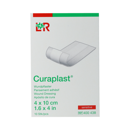 Curaplast Sensitive wondsnelverband 4 x 10cm 10.00 Stuks