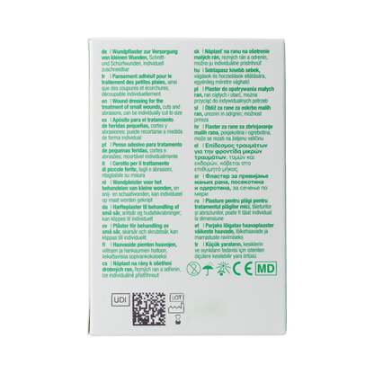 Curasept Sensitive wondsnelverband 10cm x 6cm 10.00 Stuks