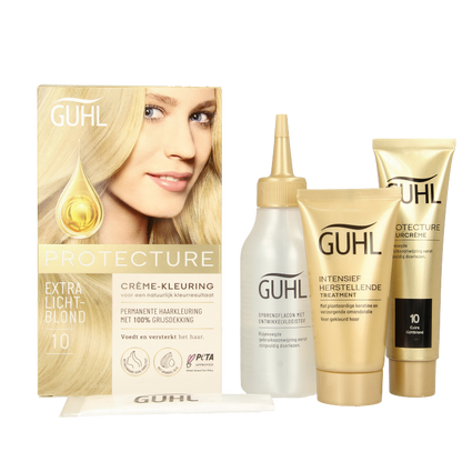 Guhl Beschermende cremekleur 10 extra lichtblond  1 Set