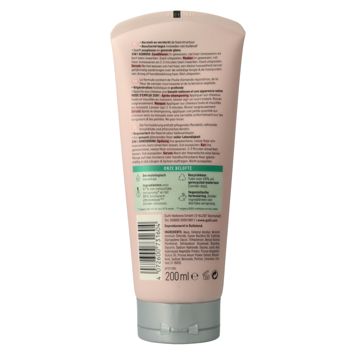 Guhl Rijke voeding 3-in-1 masker condit serum 200.00 Milliliter
