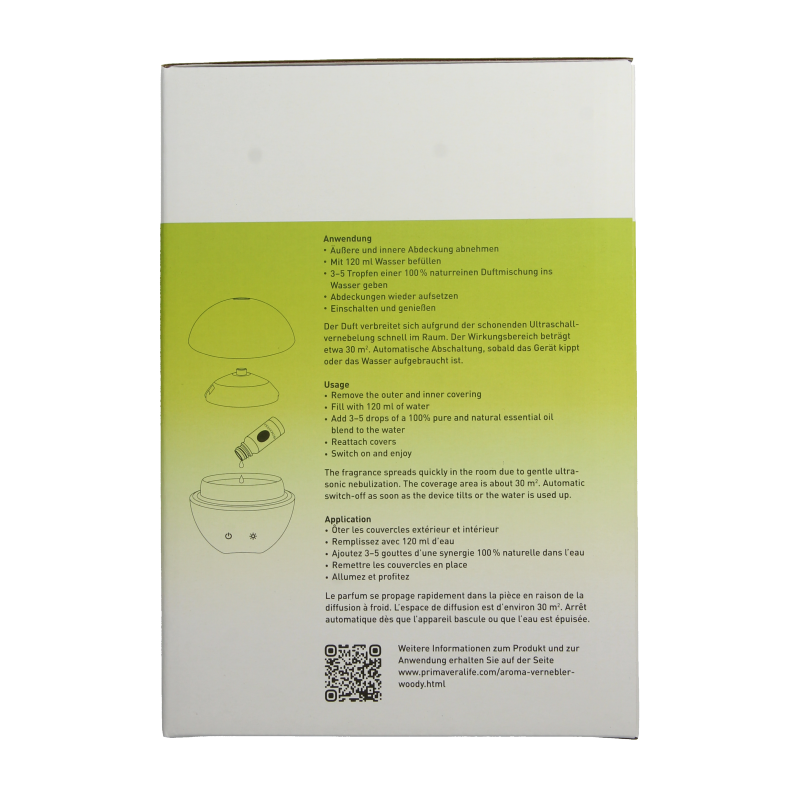 Primavera Aroma diffuser woody 1 Stuks