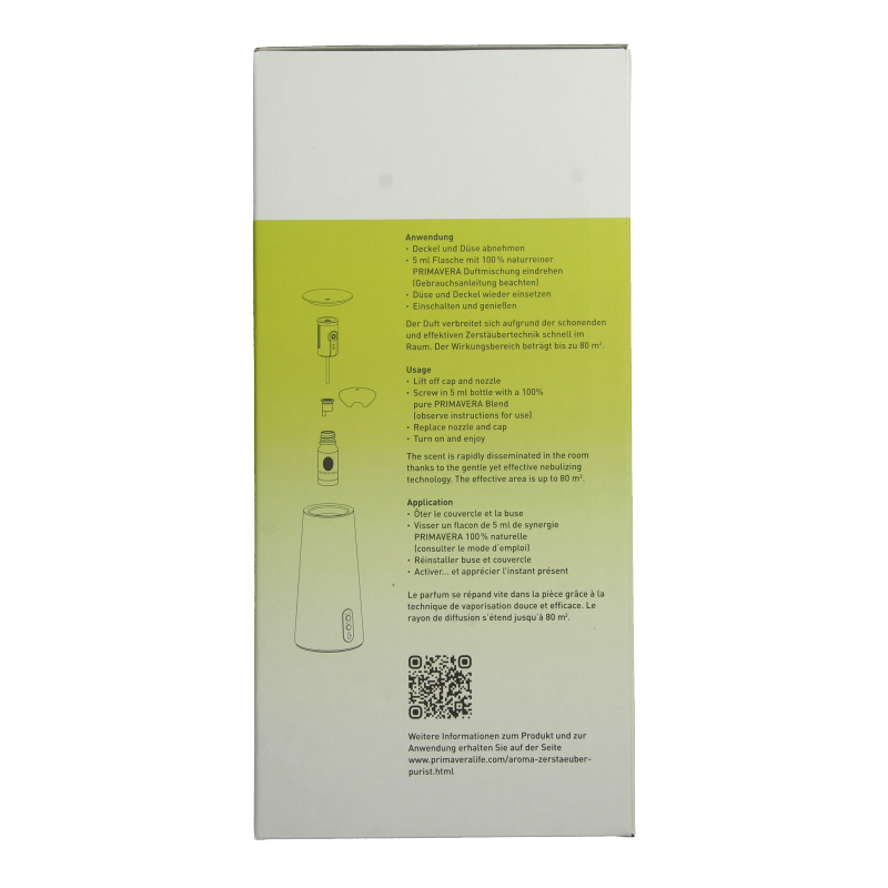 Primavera Aroma diffuser purist 1 Stuks