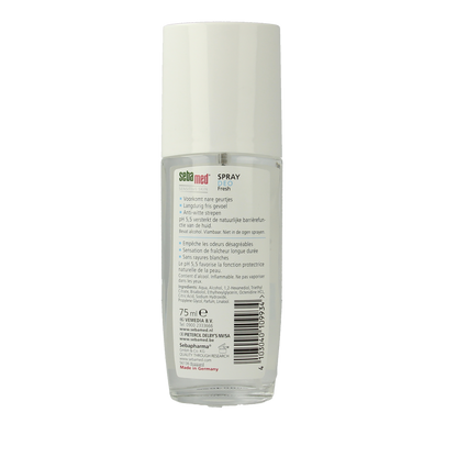 Sebamed Deodorant spray fresh 75.00 Milliliter