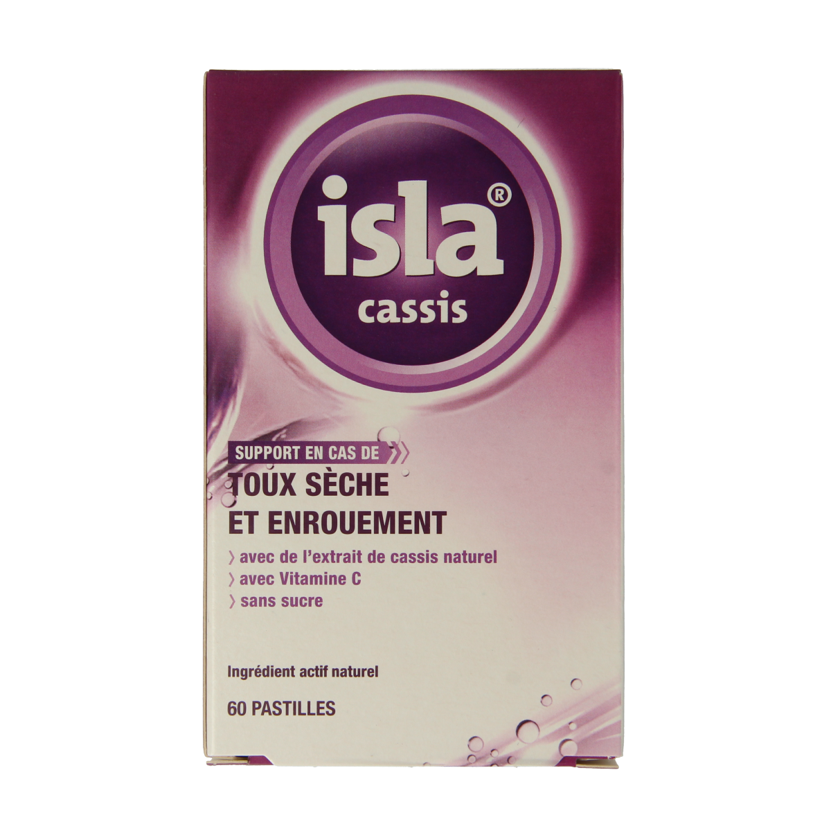 Isla Cassis keelpastille 60.00 Pastilles