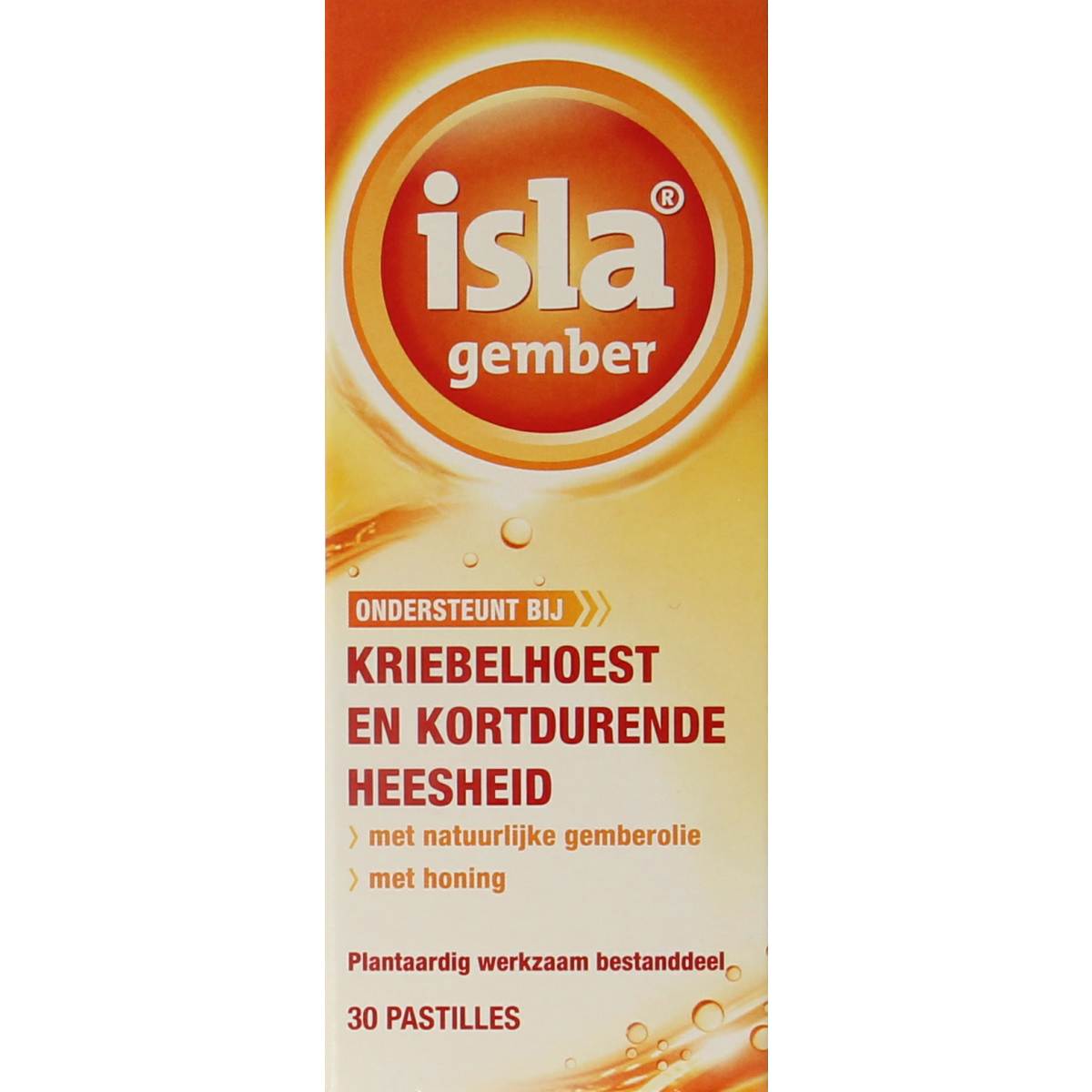Isla Gember keelpastilles 30.00 Pastilles