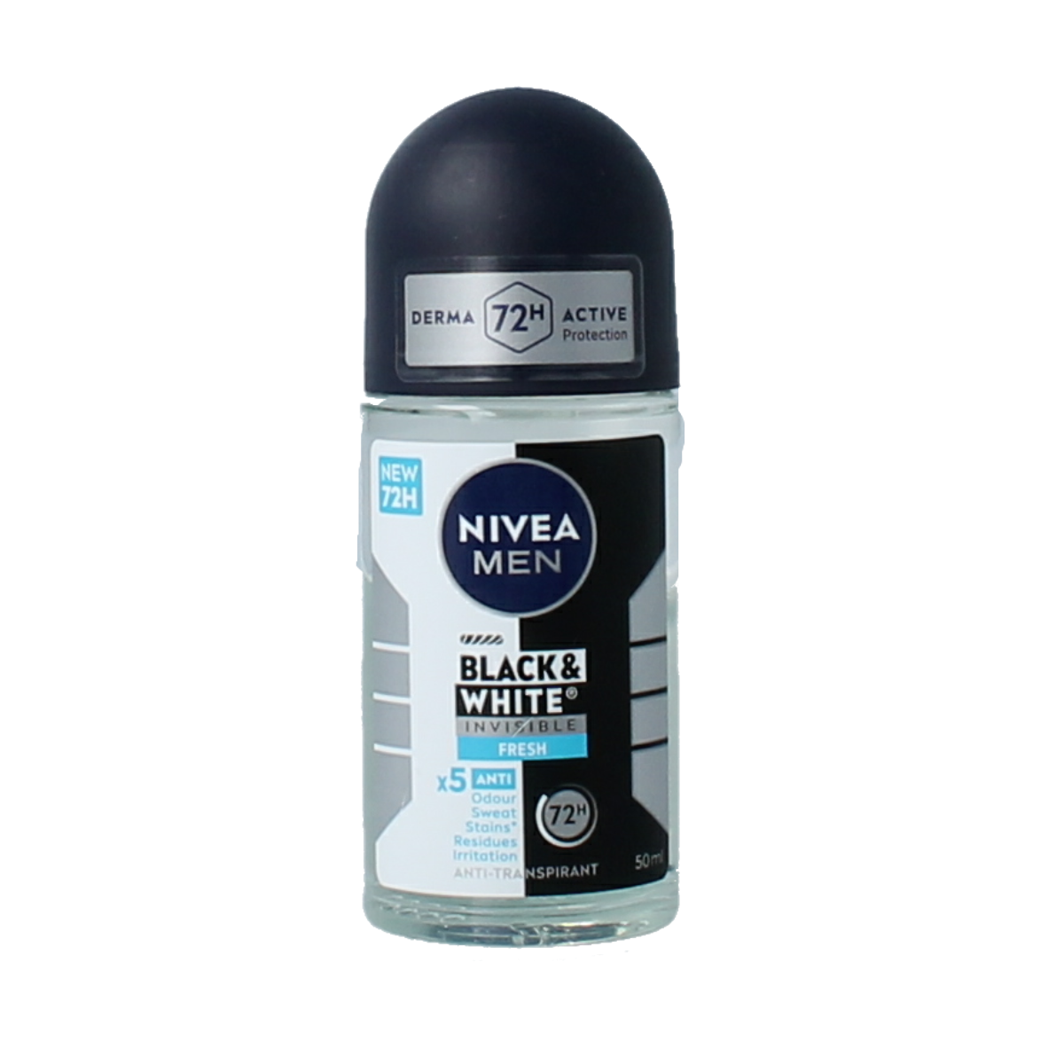 Nivea Men deoroller black & white fresh 50.00 Milliliter