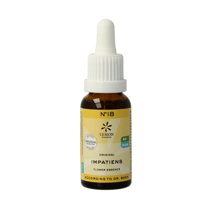 Bach Bloesem Bach bloesemremedies impatiens bio 20.00 Milliliter