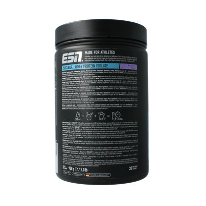 ESN Isoclear whey isolate blackberry 908.00 Gram