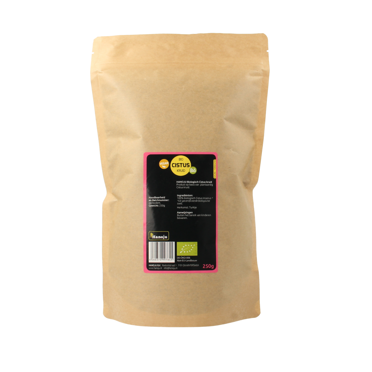 Hanoju Cistus thee paper bag bio 250.00 Gram