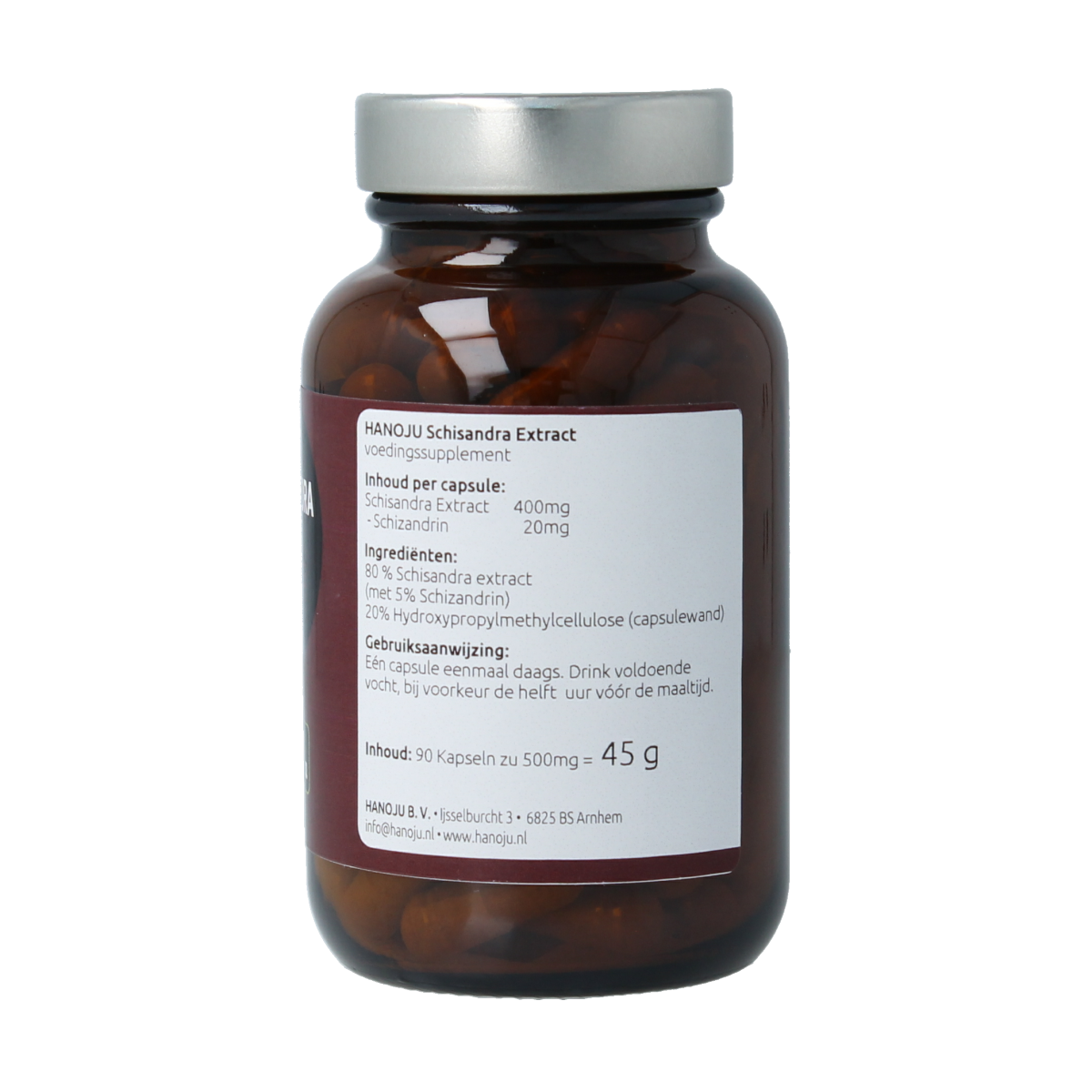 Hanoju Schisandra extract 400mg 90.00 Capsules