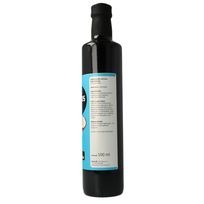 Hanoju Aminos kokosnoot nectar bio 500.00 Milliliter