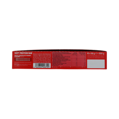 More Nutrition Bar white chocolate peanut caramel  10.00 Stuks
