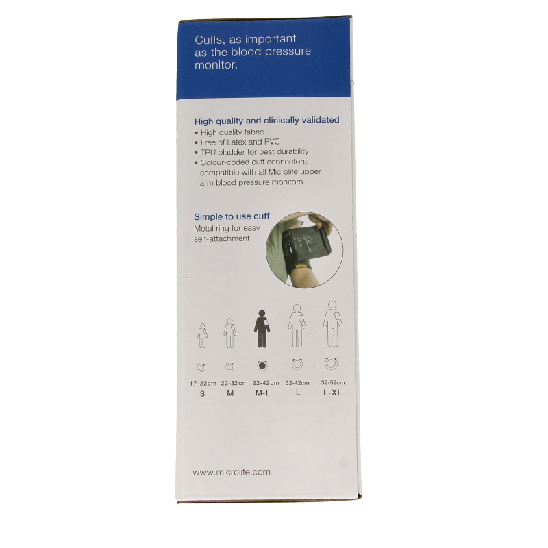 Microlife Manchet 22-42 bovenarm M/L 1 Stuks