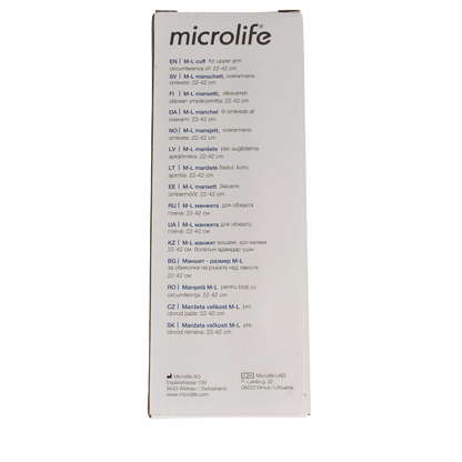 Microlife Manchet 22-42 bovenarm M/L 1 Stuks