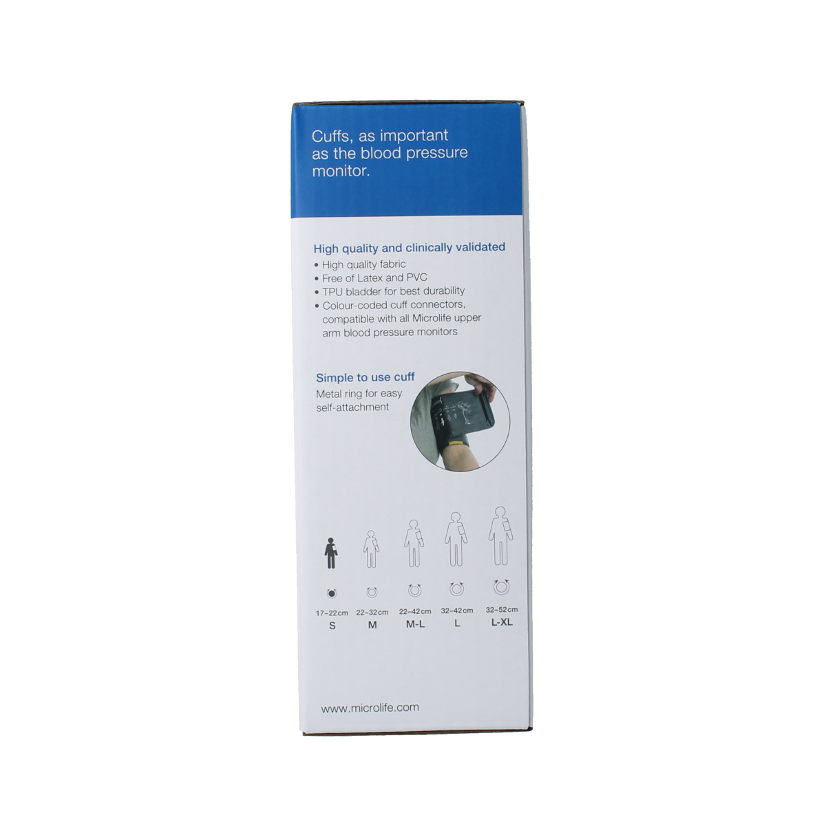 Microlife Manchet maat S 17-22 cm 1.00 Stuks