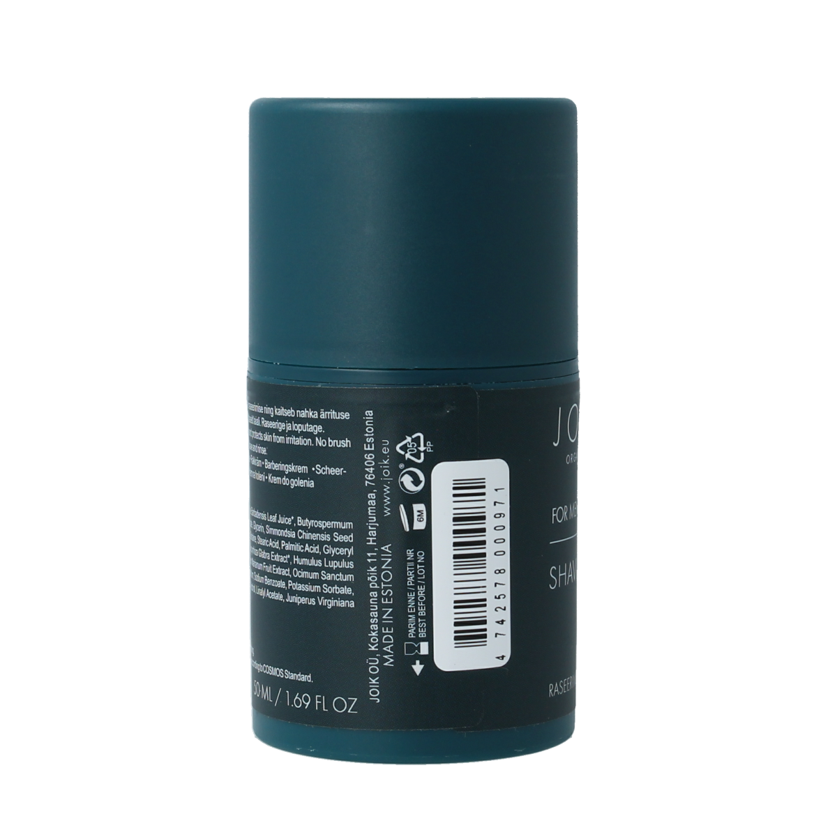 Joik Organics Men shaving cream 50.00 Milliliter