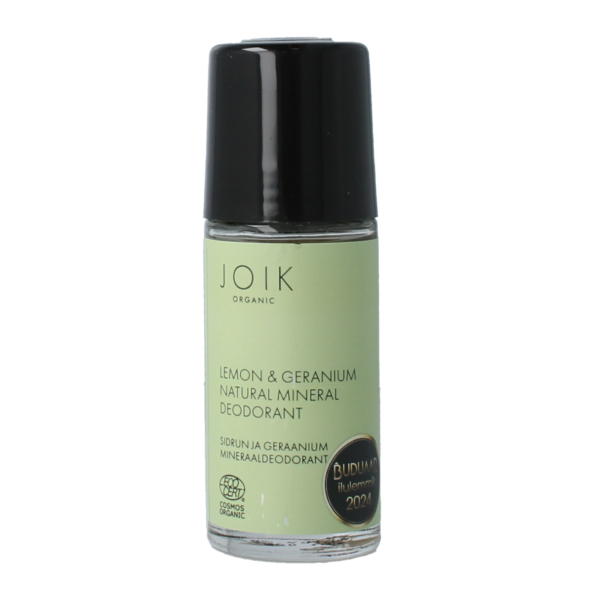 Joik Organics Lemon & geranium mineral deodorant vegan 50.00 Milliliter