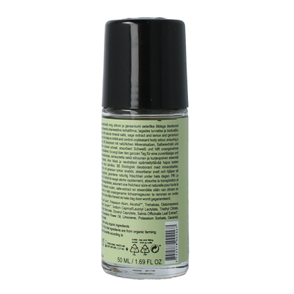 Joik Organics Lemon & geranium mineral deodorant vegan 50.00 Milliliter