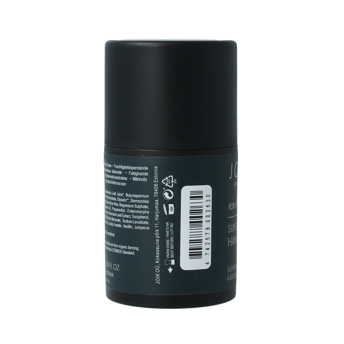 Joik Organics Men handcream super moisturizing 50.00 Milliliter