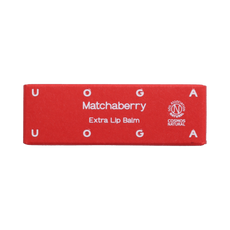 Uoga Uoga Lipbalm matchaberry Extra  4.00 Gram