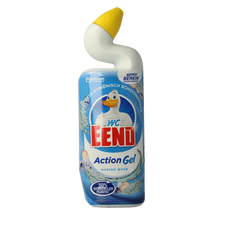 WC Eend Toiletreiniger action gel marine wave 750.00 Milliliter