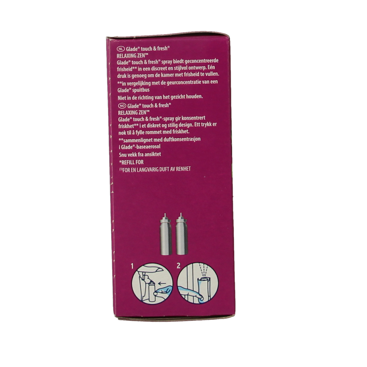 Glade One touch navul relax zen 2.00 Stuks
