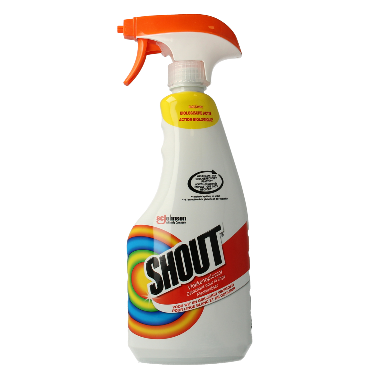 Mr Muscle Shout vlekkenoplosspray 500.00 Milliliter