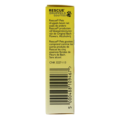 Bach Rescue Rescue pets druppels 10.00 Milliliter