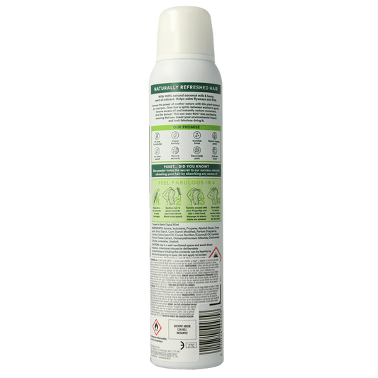 Batiste Droogshampoo coconut milk & hemp seed oil 200.00 Milliliter