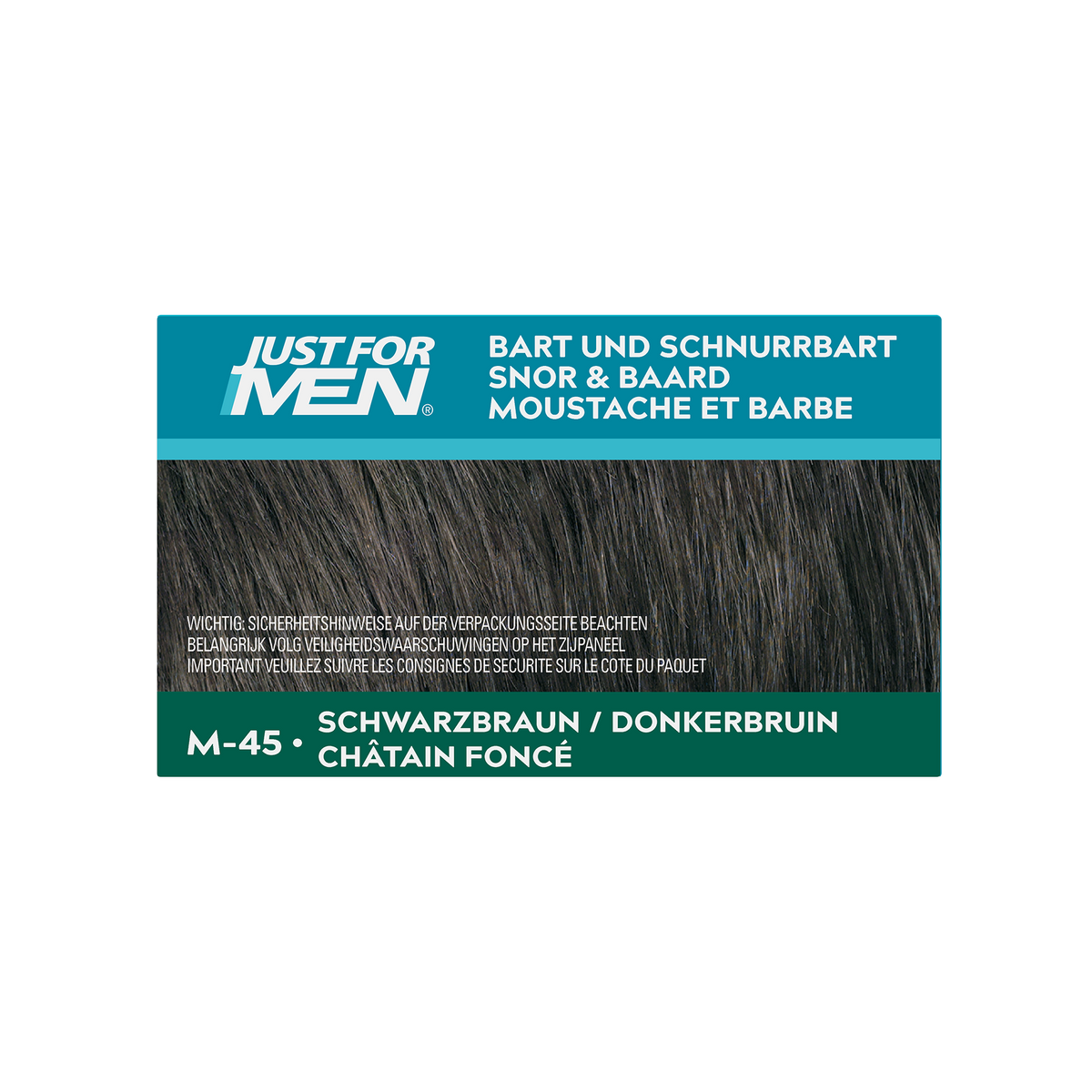 Just For Men Snor & baard donkerbruin M45 14.00 Gram
