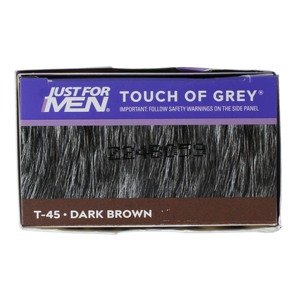 Just For Men Touch of grey T-45 donkerbruin 40.00 Gram