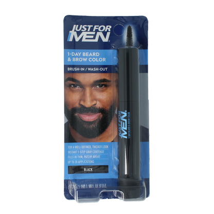 Just For Men Baard / wenkbrauw zwart 9.00 Milliliter