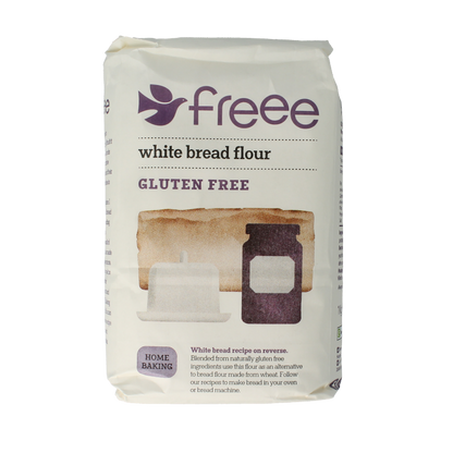 Doves Farm Glutenvrij broodmix wit bio 1 Kilogram