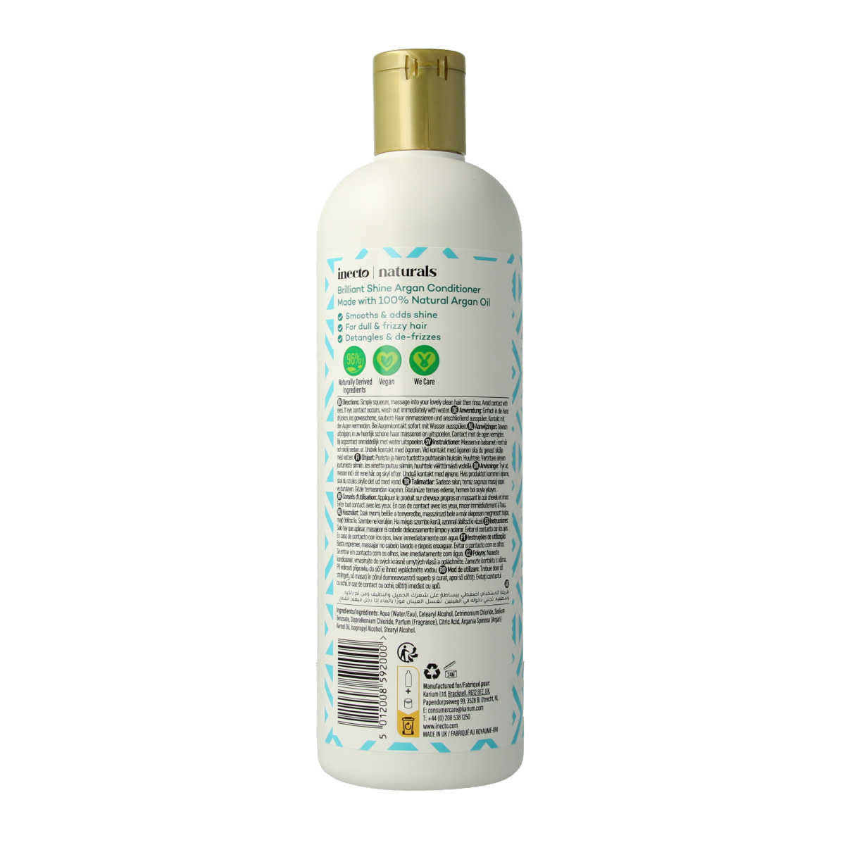 Inecto Naturals Argan conditioner 500.00 Milliliter
