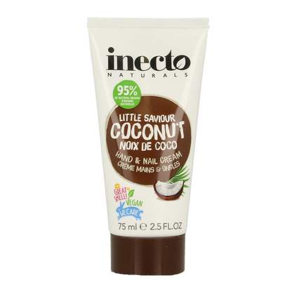 Inecto Naturals Coconut hand & nagelcreme 75.00 Milliliter